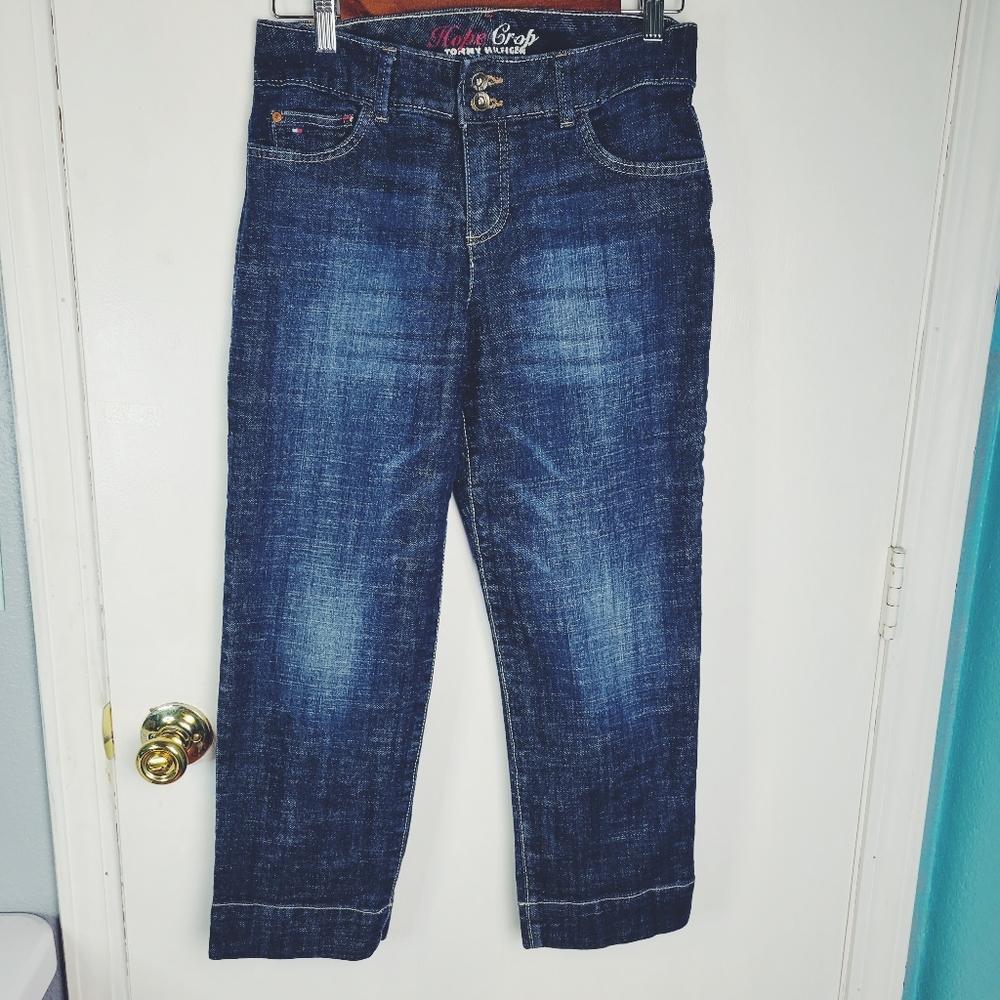 Tommy Hilfiger Hope Crop Jean's Sz 4